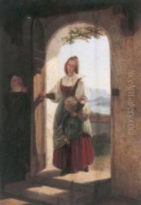 Eintritt Ins Kloster by Christian Ruben