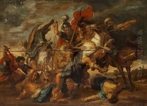 The Lion Hunting by (studio of) Rubens, Peter Paul