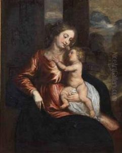 Madonna Con Bambino by (studio of) Rubens, Peter Paul