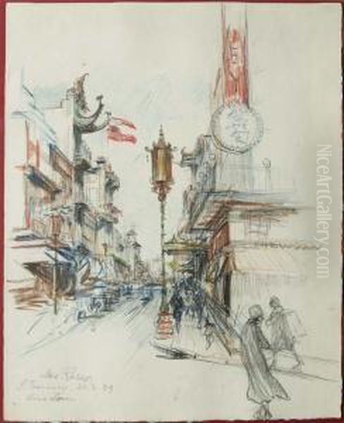 San Francisco-china Town - view 1