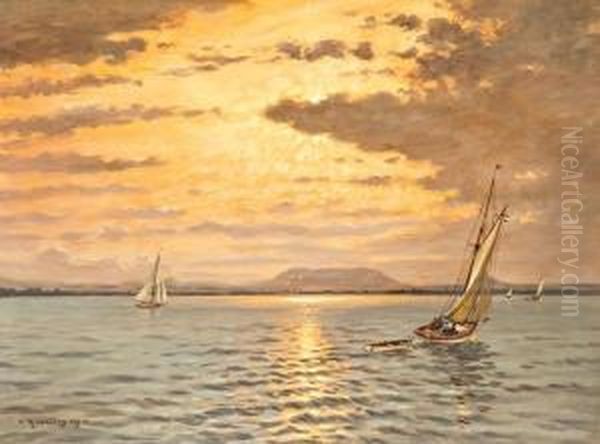 Vitorlasok A Balatonon - view 1