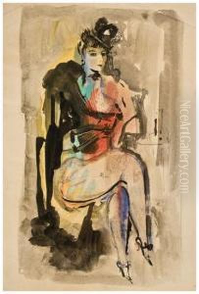 Seated Woman - view 1