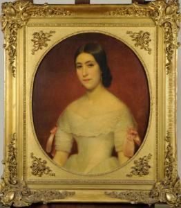 Potrait De Jeune Femme. Potrait De Jeune Femme.