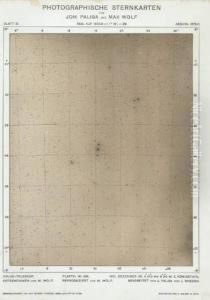 Photographische Sternkarte, Platte Nr. 366 by Johann Rudiferia