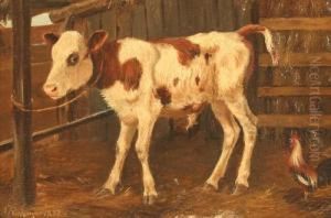 Stehendeskalbchen by Albert Rudinger