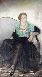 Portret Wladyslawy Reynelowej, 1931 R. Portret Wladyslawy Reynelowej, 1931 R.