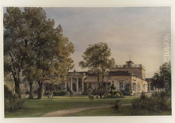 Villa Metternich, Vienna, From The North West - view 1