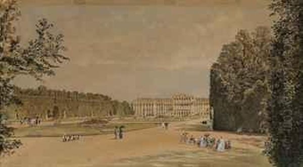 Schonbrunn Palace, Vienna - view 1