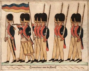 Swiss Grenadiers by Durs, Rudy Sr.