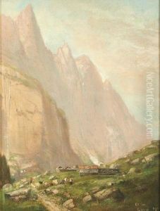 Berglandschaft Im Berner Oberland