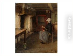 Le Tricot by Joseph Alexandre Ruellan