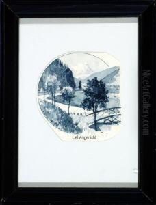 Schiltach-lehengericht - Gesamtansicht Aus Der Ferne by Joseph Ruep
