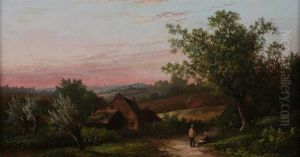 Landscape With Cottage by Paul Ruet