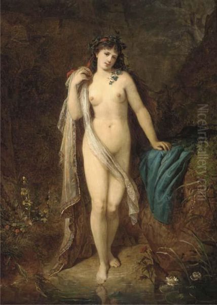 A Woodland Bather - view 1