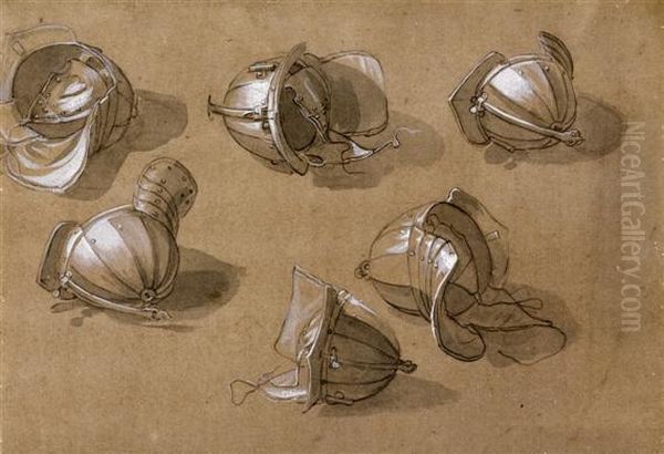 Study Sheet With Helmets - view 1