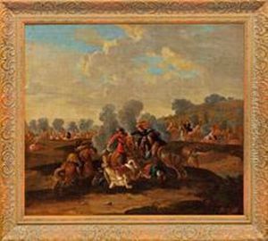 Reiterschlacht by Georg Philipp Rugendas I