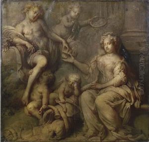 Allegoria Dei Commerci by P. Rugier