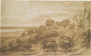 View Of Hochelten by Jan Ruijscher