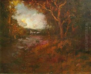 Oaks At Night by Benigino Yamero Ruiz
