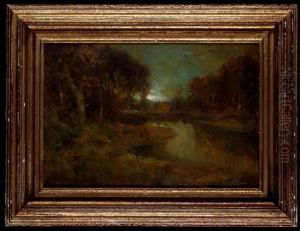 Landscape With River by Benigino Yamero Ruiz