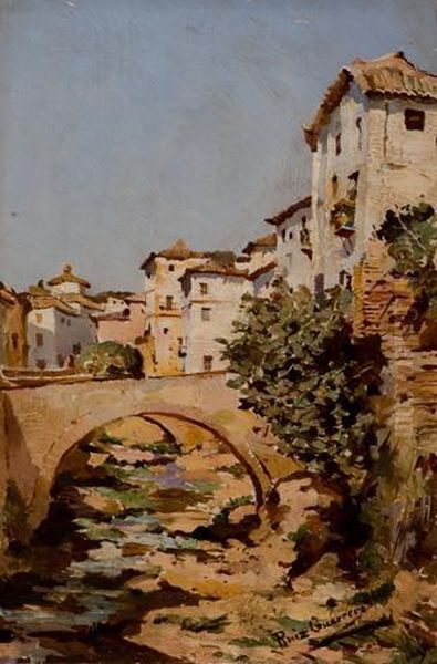 Vista Del Paseo Del Darro Desde Plaza Nueva, Granada - view 1
