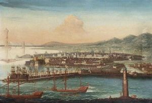 A View Of Livorno by Juan Ruiz