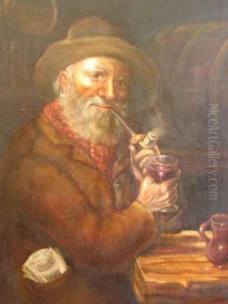 Man With Pipe - view 1