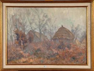 Paysage A La Meule De Foin by Henry Rul