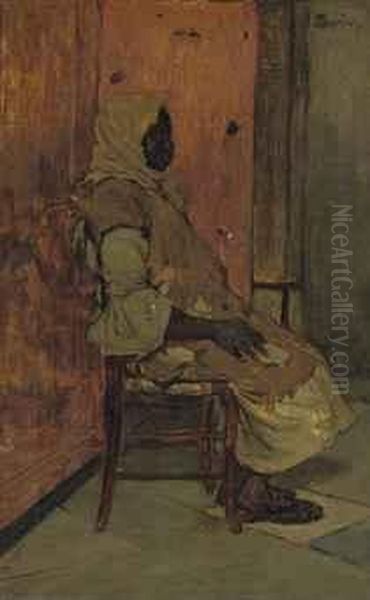 A Seated Lady - view 1