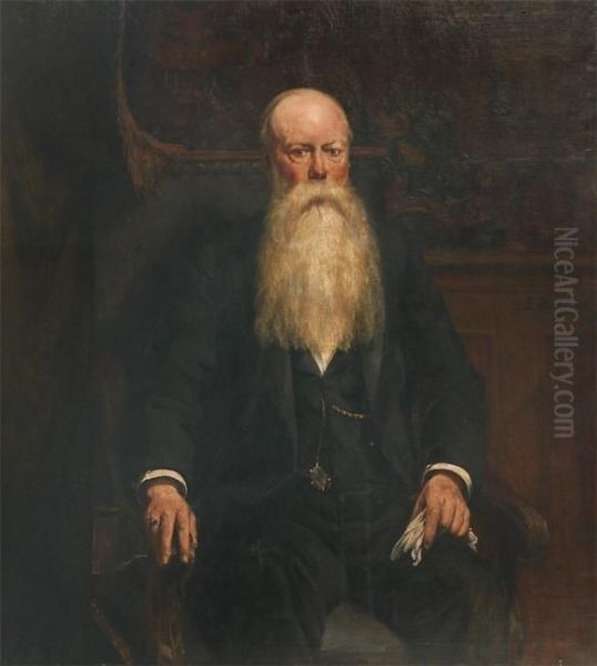 Portrait Of A Bearded Man, Seated - view 1