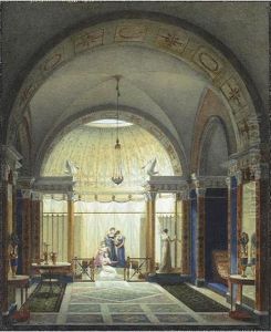 Vue Interieure D'une Salle De Bain by Jean-Claude Rumeau
