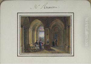 Escalier Neo-gothique by Jean-Claude Rumeau
