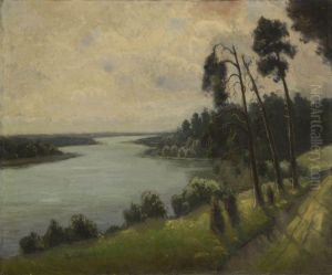 Havellandschaft. by Joseph Rummelspacher