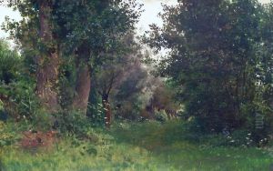 Weidenweg Bei Neubrandenburg by Joseph Rummelspacher