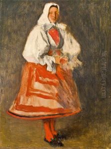 Bauerin by Franz Rumpler
