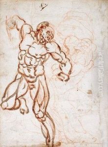Male Nude Study by Alexander Runciman