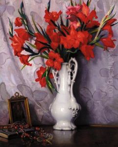 Still Life With Gladioli