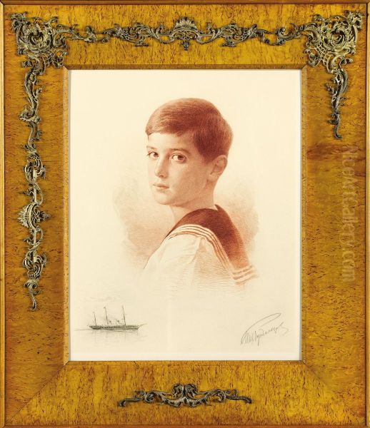 Alexei In A Sailor Suit - view 1