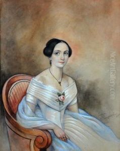 Portrait Of Anna Plochl, Countess Of Meran