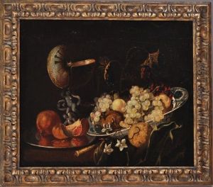 Fruit Bowl And Nautilus Cup