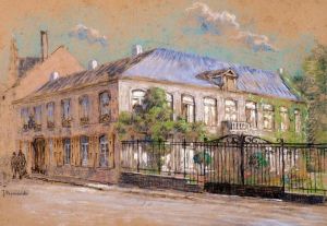 Pejzaz Miejski by Jerzy Mieczyslaw Rupniewski