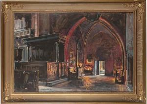 Wnetrze Kosciola Nmp W Krakowie by Jerzy Mieczyslaw Rupniewski