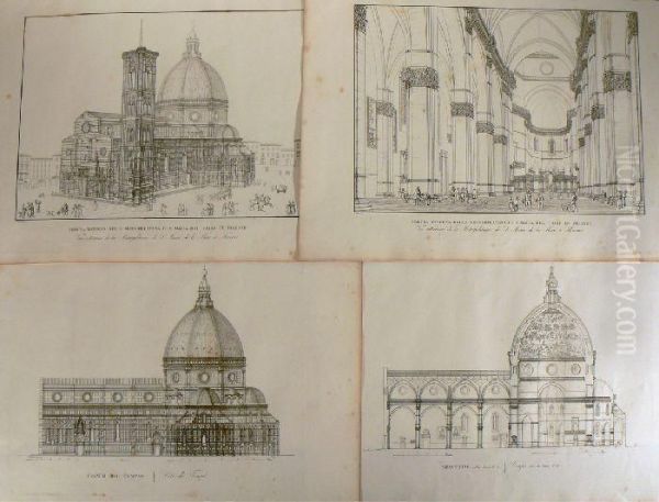 Veduta Della Metropolitana Di S. Maria Del Fiore In Firenze - view 1