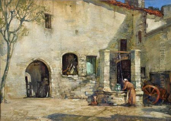 an Old Well, Villeneuve Avignon - view 1