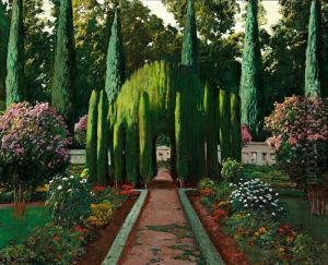 La Glorieta De Los Cipreses, Deljardin Del Principe