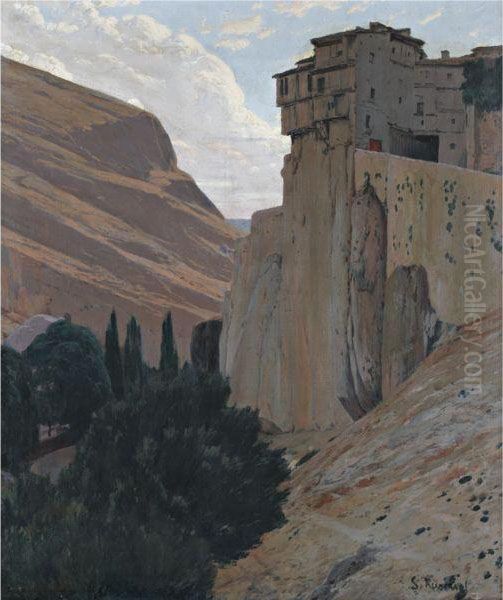 Casas Colgantes, Cuenca (the Hanging Houses, Cuenca) - view 1