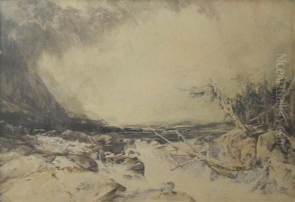 Stormy Landscape - view 1