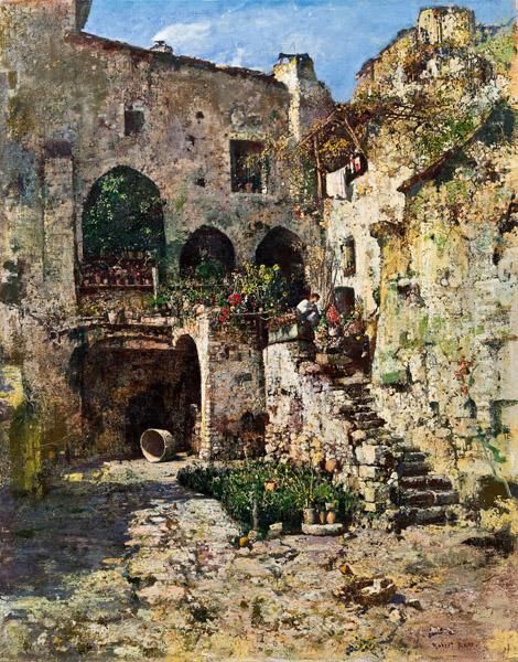 Sonniger Innenhof - view 1