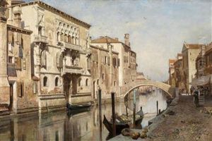View Of The Palazzo Del Cammello In Venice
