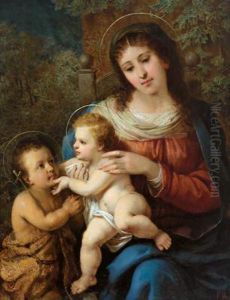 Maria Mit Christus Und Johannes by Franz, Russ Snr.
